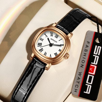 Women's Square Roman Scale Quartz Watch